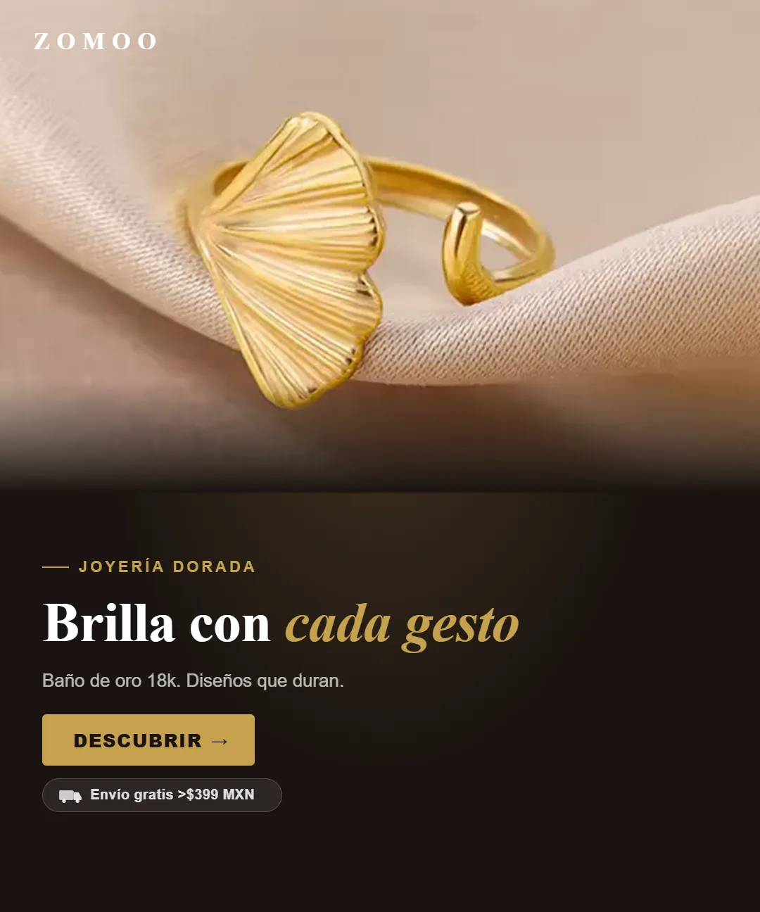 Brilla con cada gesto